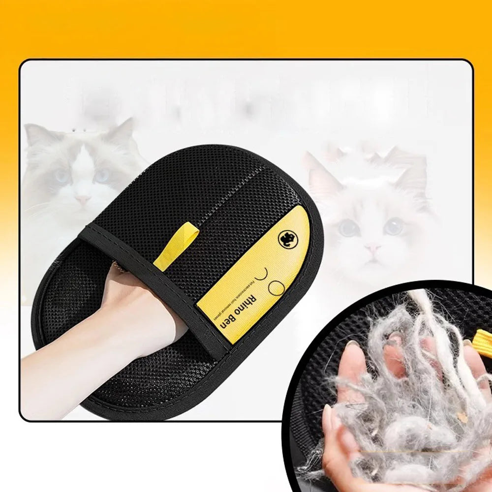 Pet Hair Remover Grooming Glove