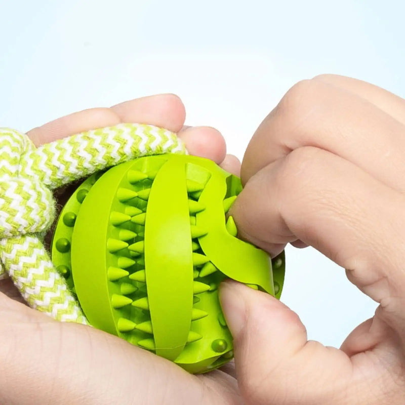 Interactive Cotton Rope Treat Ball