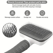 One-Click Pet Massage Brush