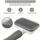 One-Click Pet Grooming Brush