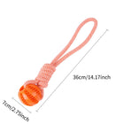 Interactive Cotton Rope Treat Ball