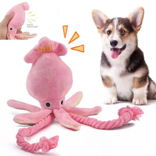Octopus Plush Rope Pet Toy