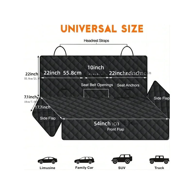 Waterproof Pet Car Seat Cover