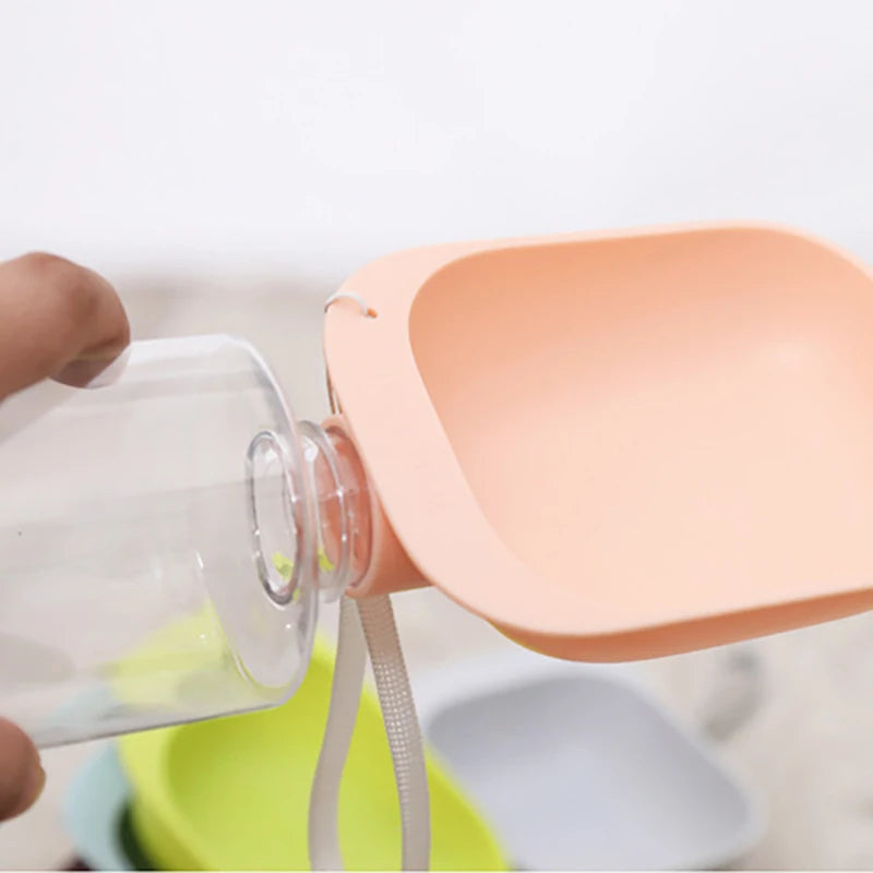 Portable Pet Water Bottle Feeder