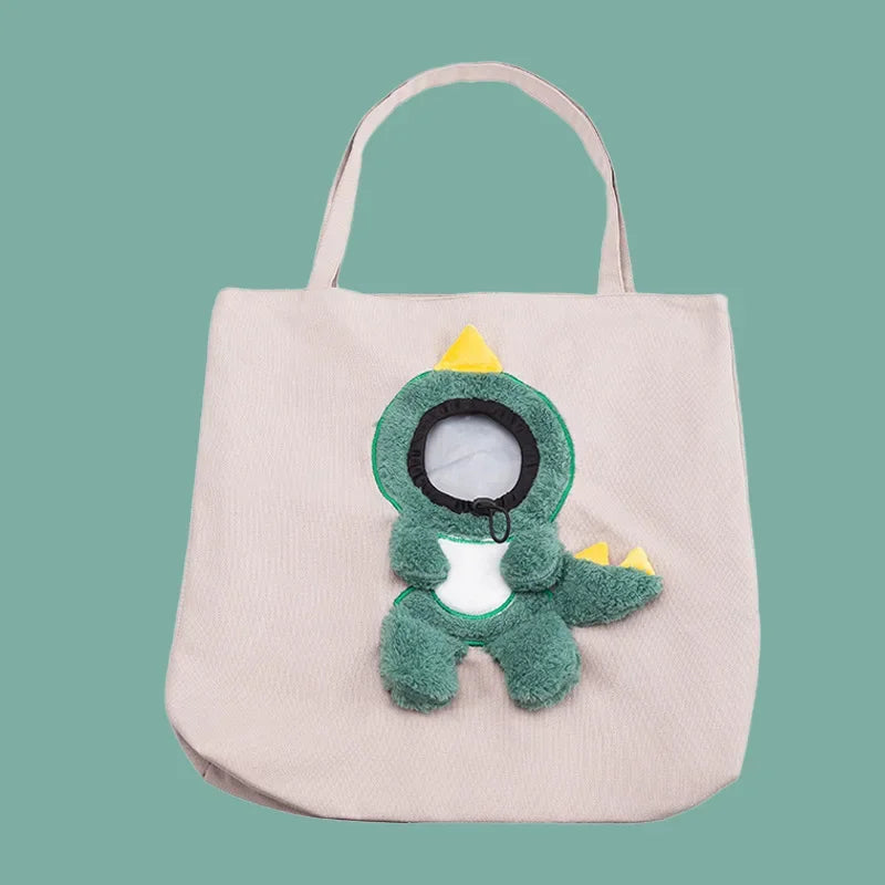 Canvas Pet Shoulder Travel Bag