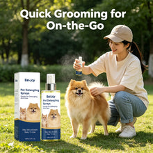 Pet Hair Care Spray Moisturizing Cleaning Dirt Reduce Knotting Smoothing Hair Natural Shine Refreshing Fragrance Pet Conditioner