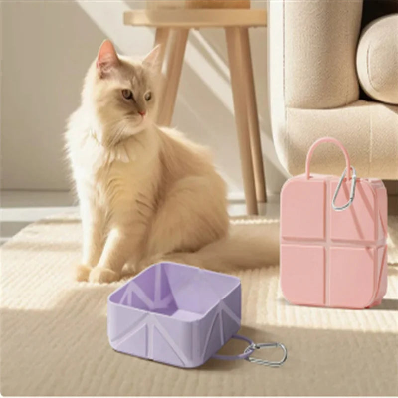 Portable Foldable Pet Travel Bowl