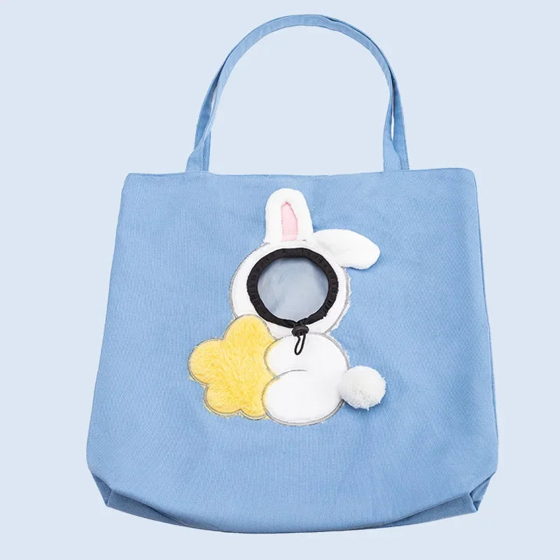 Canvas Pet Shoulder Travel Bag