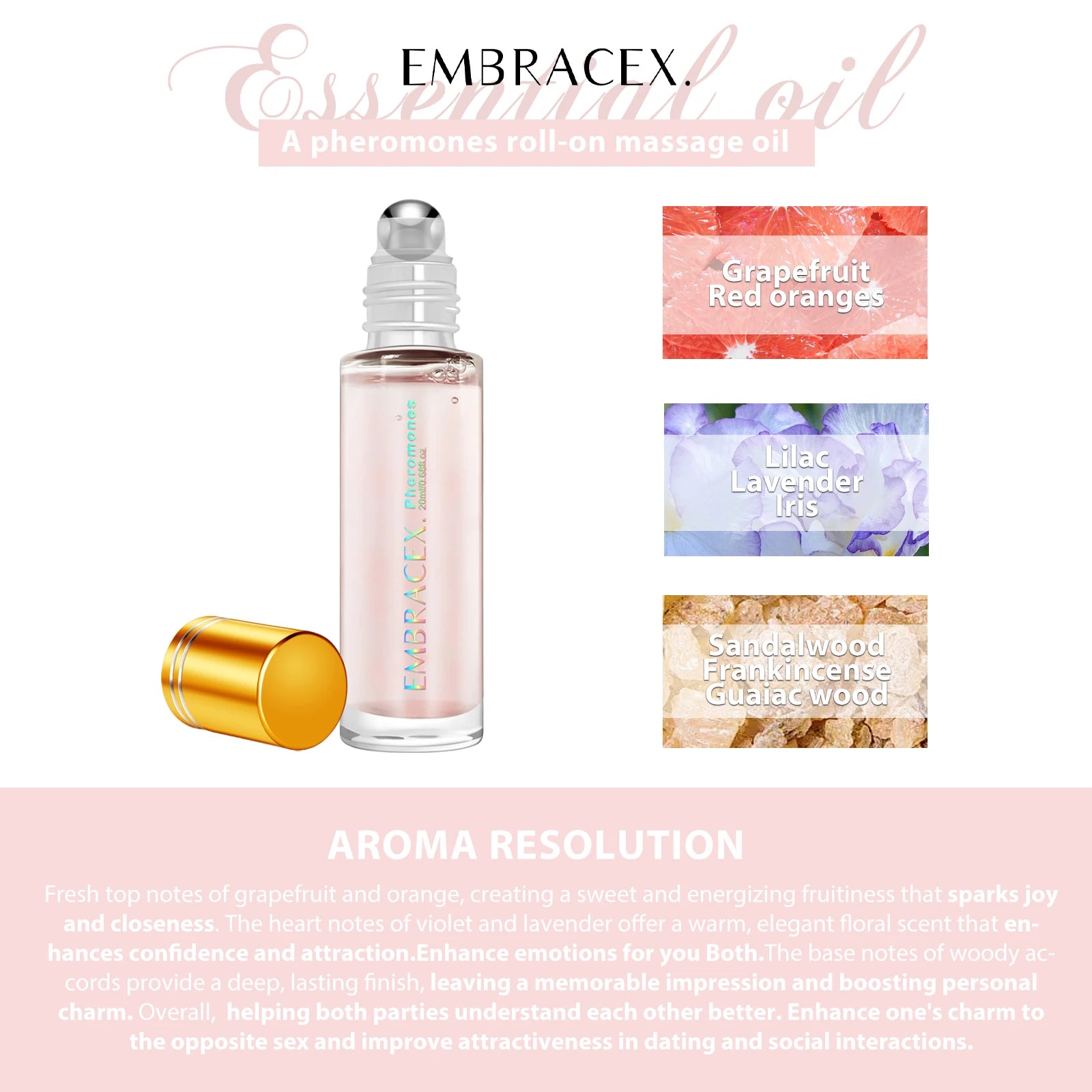 20ml Pheromone Roll-On Perfume Oil