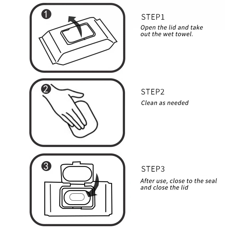 Disposable Pet Cleaning Wipes